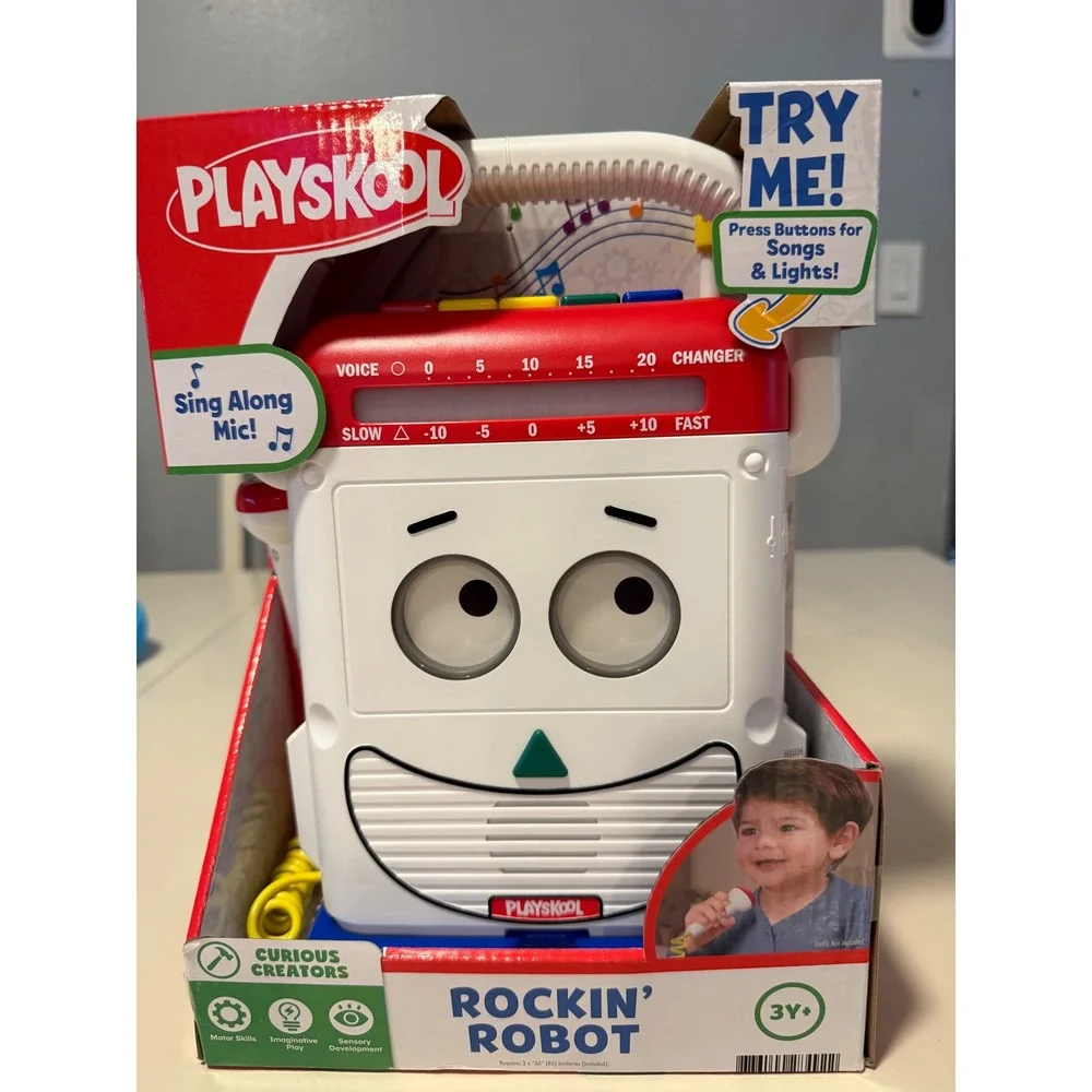NEW Disney Pixar Toy Story 5 Mr.Mike Rocking Robot 2026 Playskool Movie Size